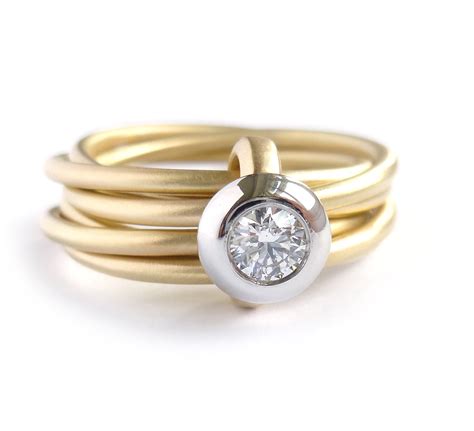 gold rings designer|contemporary gold rings.